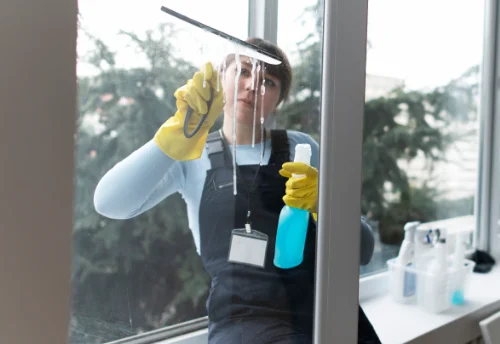 Nettoyage de vitres intérieures et extérieures à Corbenay